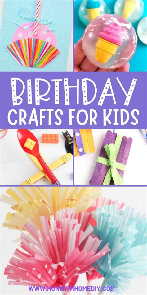 Description of Birthday Crafts