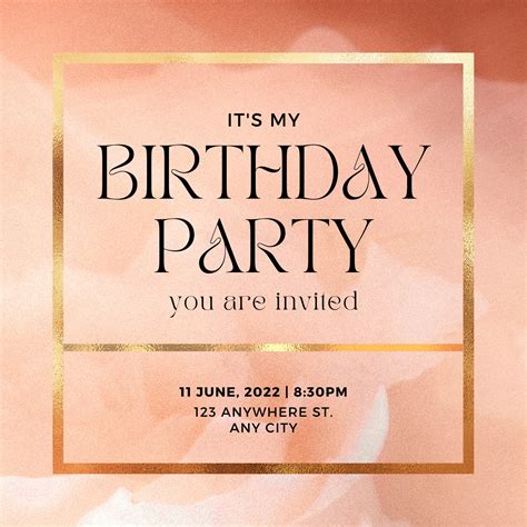 Description of Birthday Invitations