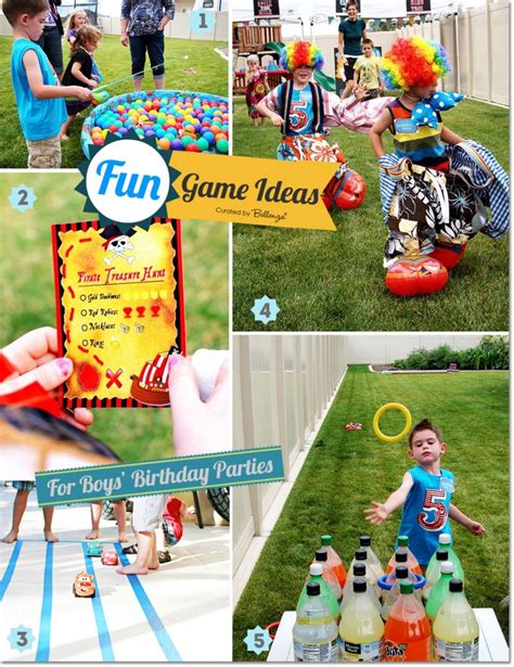 Birthday Party Games and Activities