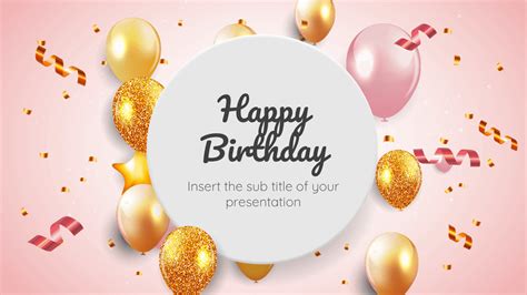 Birthday Slideshow Templates