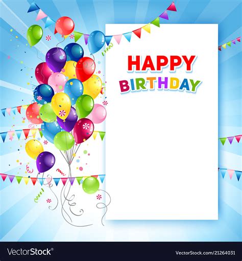 Birthday Template Design Ideas