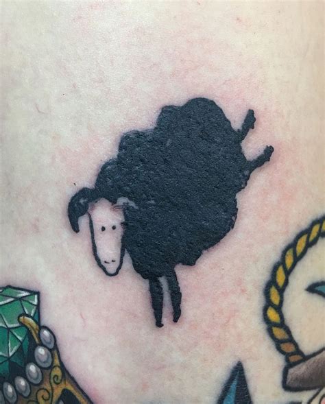 Black sheep tattoo inspiration