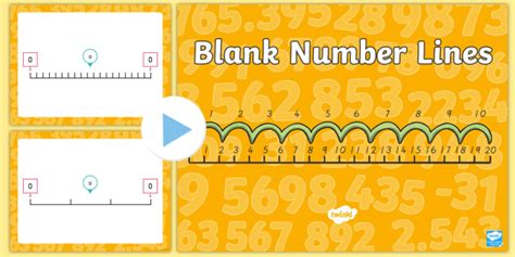 Blank Number Line Games