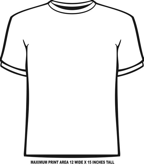 Blank T Shirt Template Design