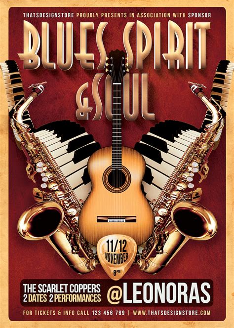 Description of Blues Music Templates