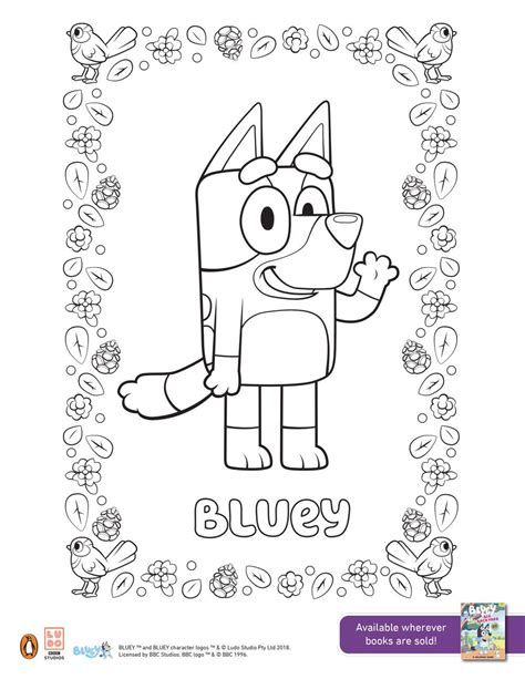 Bluey Activity Sheets