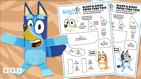 Bluey and Bingo crafts and activities