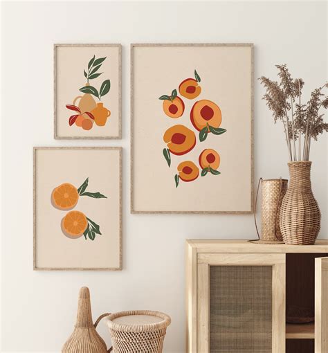 Boho Wall Art Prints for Kitchens