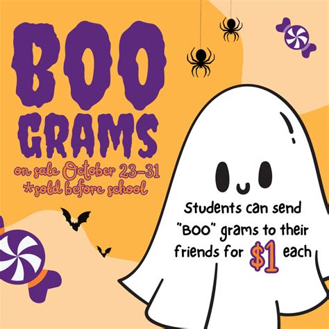 Boo Gram Activities