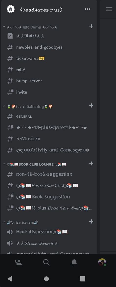 Book Club Discord