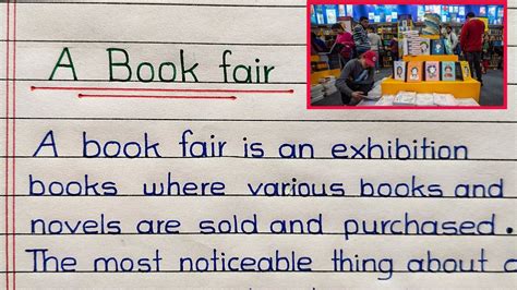 Book fair atmosphere