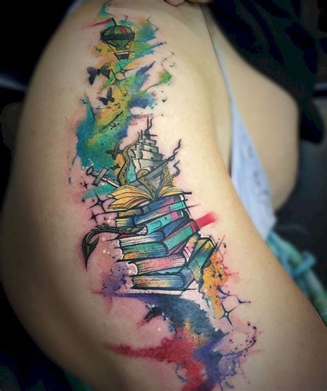 Bookworm tattoos