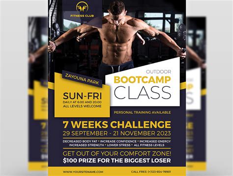 Boot Camp Flyer Design