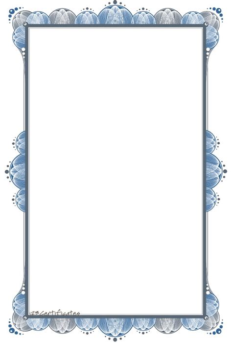 Free border templates for specific occasions