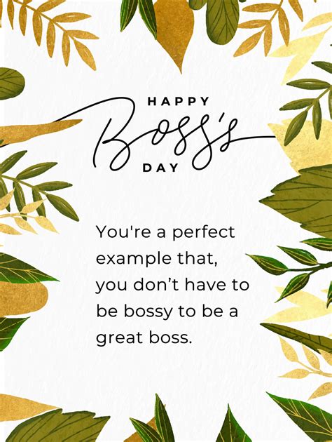 Boss Day card greetings