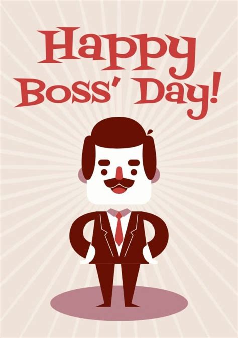 Boss Day card templates free