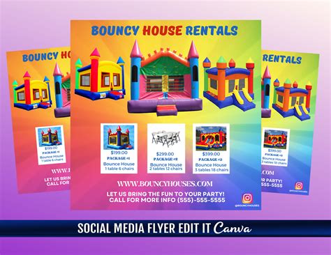 Bounce House Rental Template