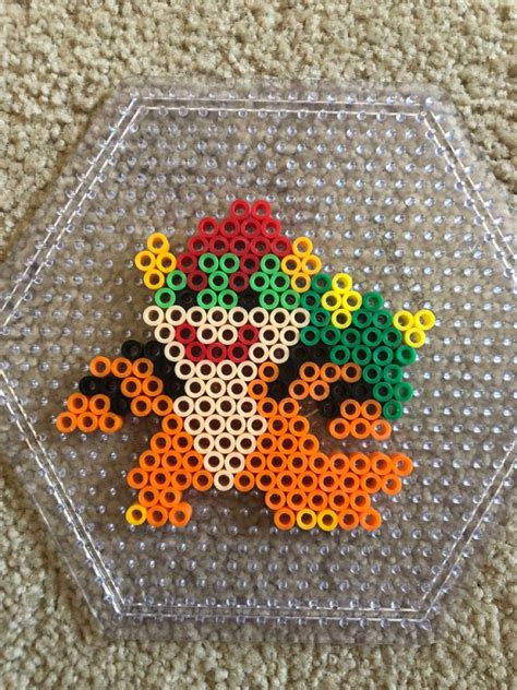 Bowser Perler Beads