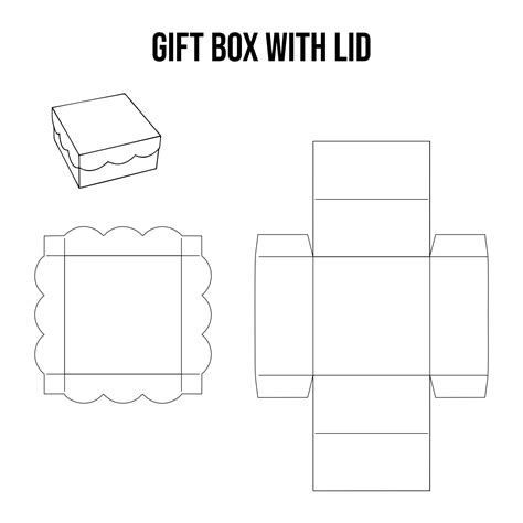 Box with Lid Template 1