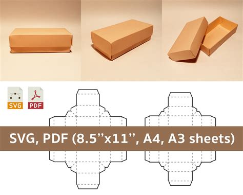 Box with Lid Template 8