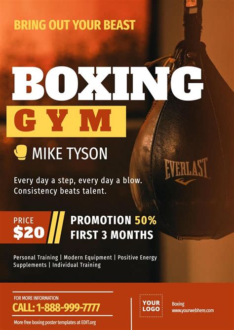 Boxing Promotion Ideas