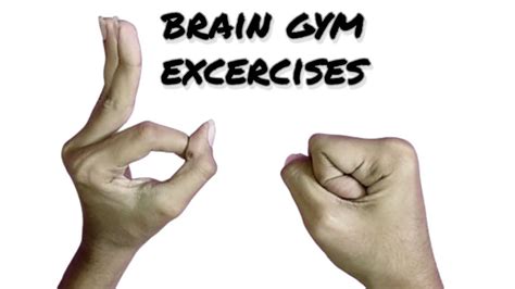 Brain Gym Exercise 3