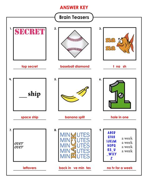 Brain Teasers for Kids