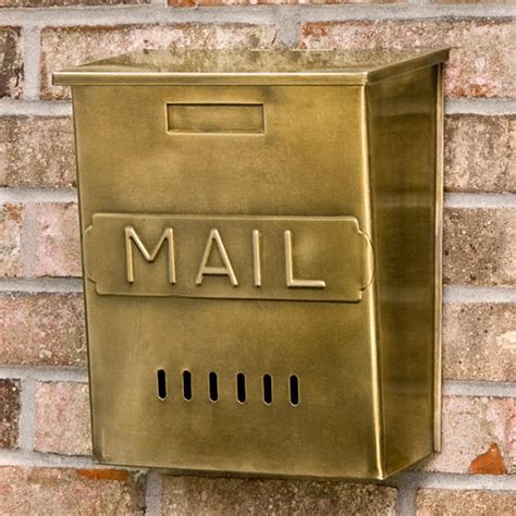 Brass Mailbox