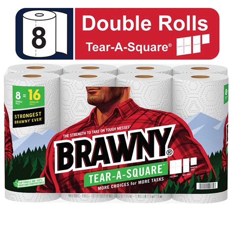 Brawny paper towel rolls