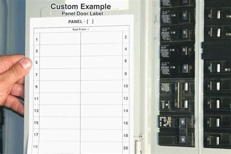 Breaker box labels ideas