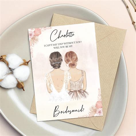 Bridesmaid Cards