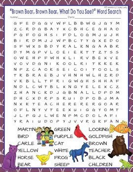 Brown bear crossword