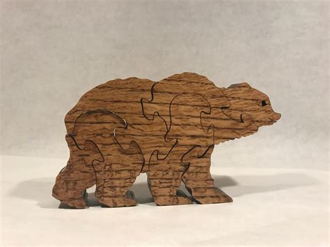 Brown bear jigsaw puzzle