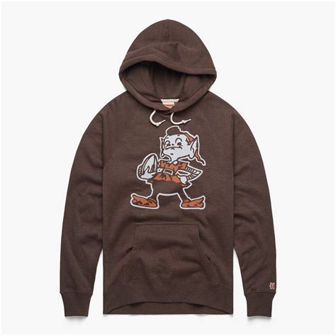 Browns hoodie with hat