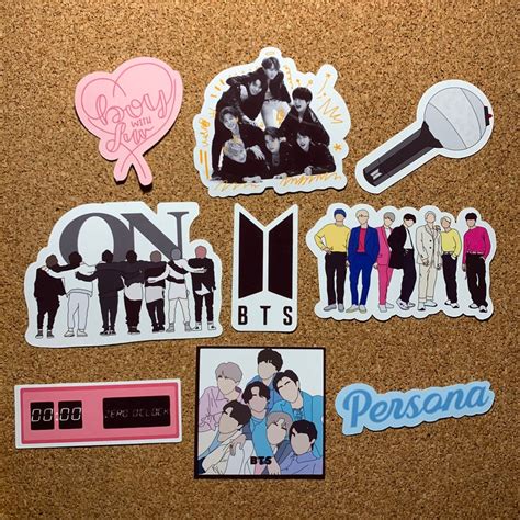 BTS Stickers for Laptop