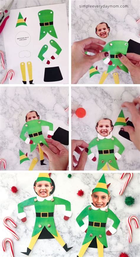 Buddy Elf face printables holiday spirit