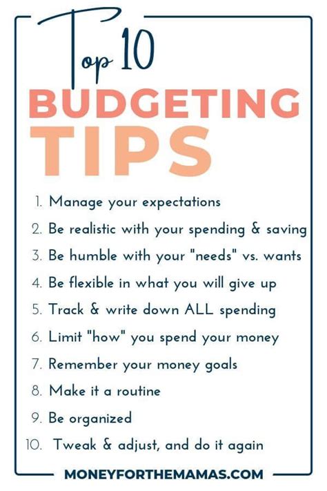 Budget Planning Tips