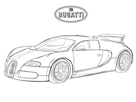 Benefits of coloring Bugatti pages for stress relief and creativity