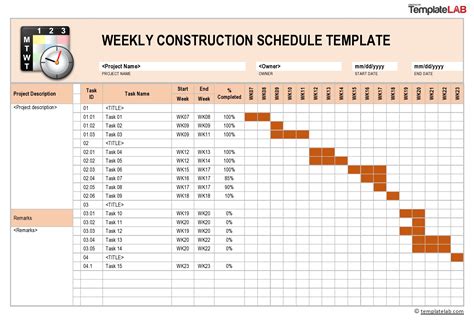 Building construction scheduling