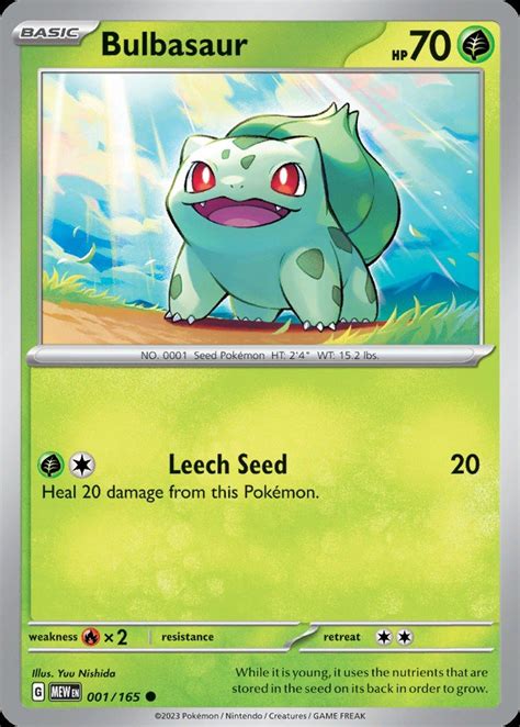 Bulbasaur Custom Card Template