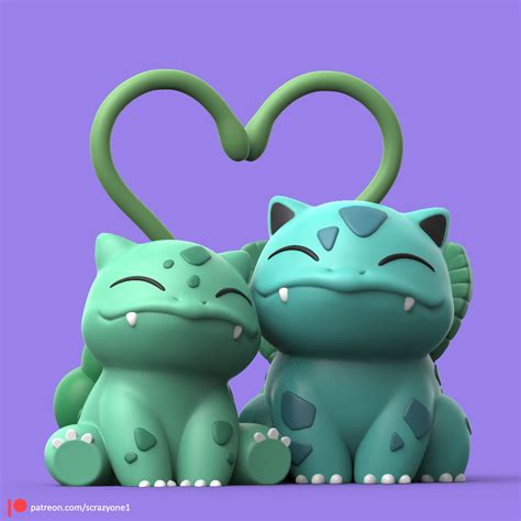 Bulbasaur Valentine Card