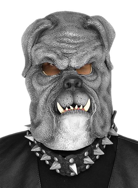 Bulldog dog mask printable