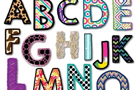 Free printable bulletin board letters