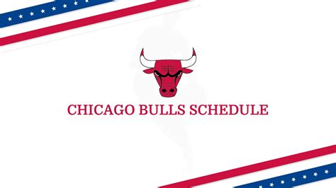 Bulls Schedule Download