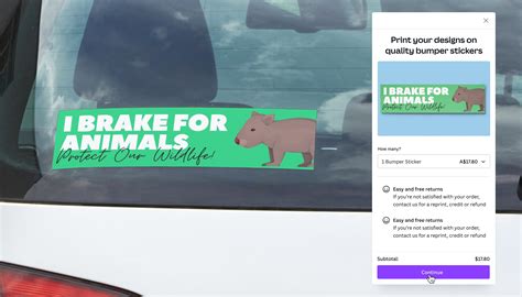 Bumper Sticker Maker