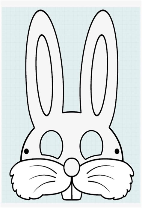 Bunny Face Template Ideas