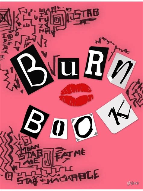 Burn Book Template 1