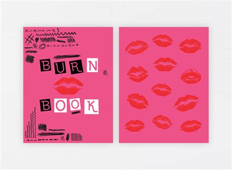 Burn Book Template 4