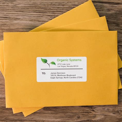 Description of Business Address Labels