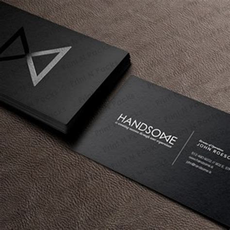 Business Card with Matte Finish